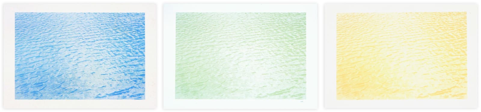 Ray Charles White, Water, Wind, Light (Blue), 1997