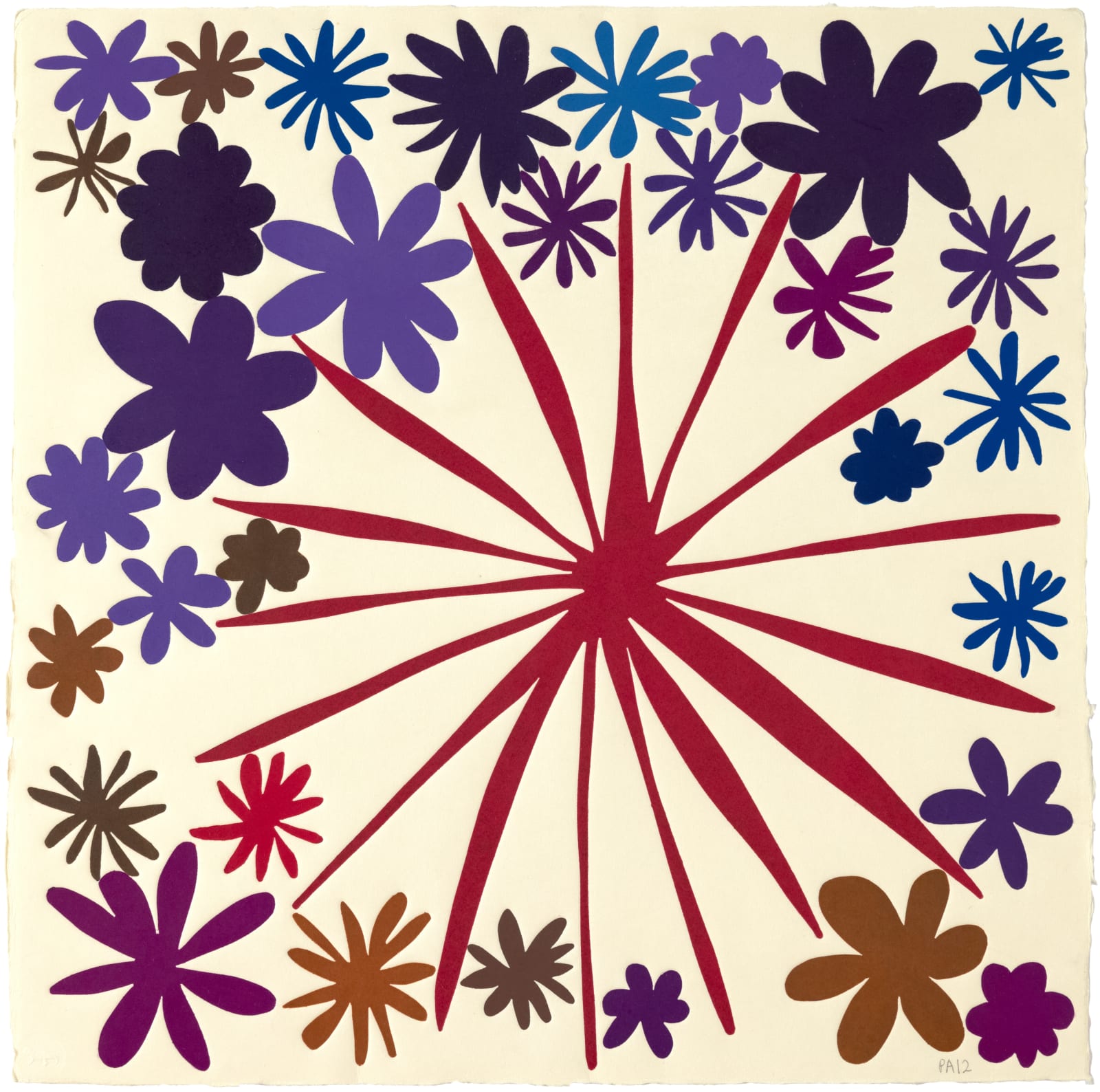 Polly Apfelbaum, Little Love 81, 2012