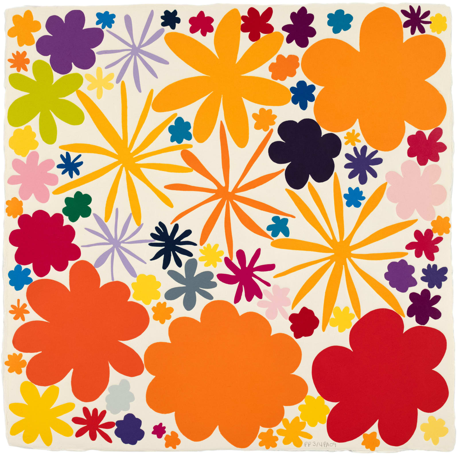 Polly Apfelbaum Color Field Notes Orange Print Edition