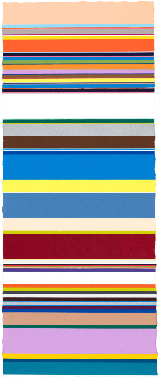 Polly Apfelbaum, Stripe for Stripe 18, 2024