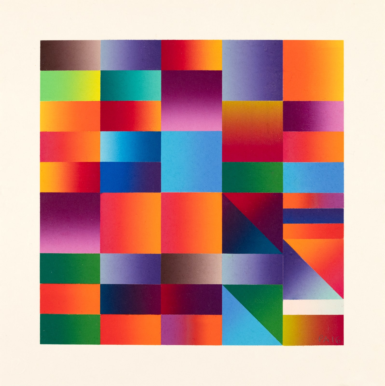 Polly Apfelbaum, Atomic Mystic Particle 13, 2016