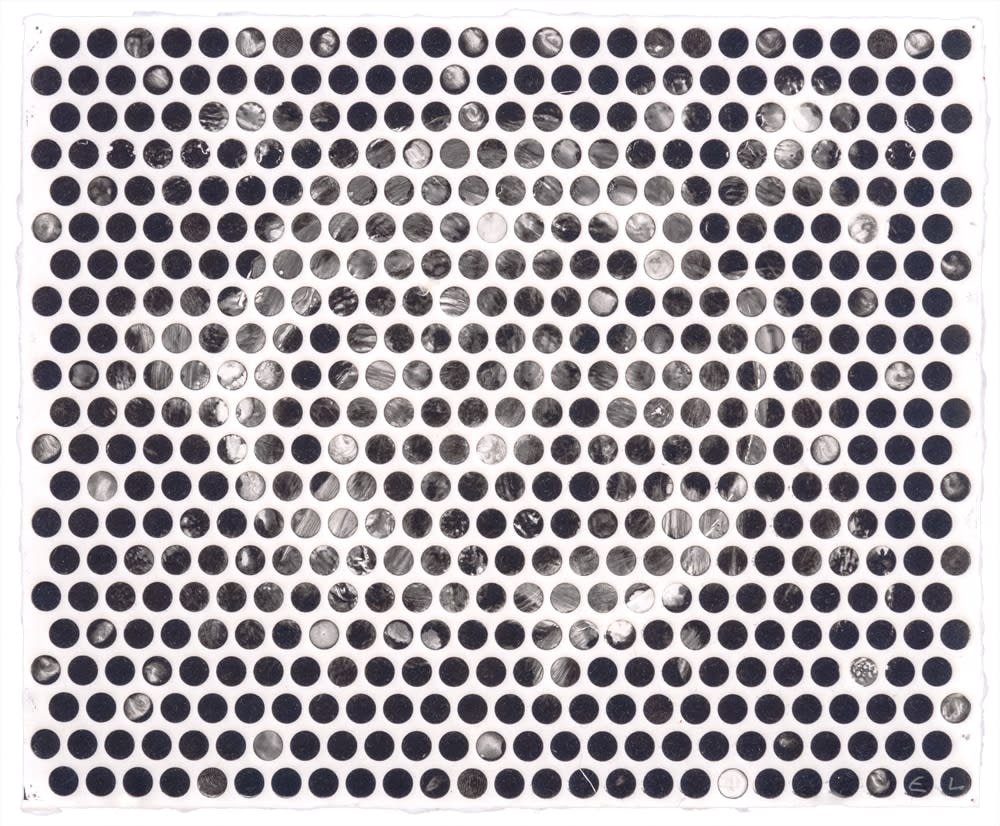 Emil Lukas Double Event Bubble 1675 Mono Print