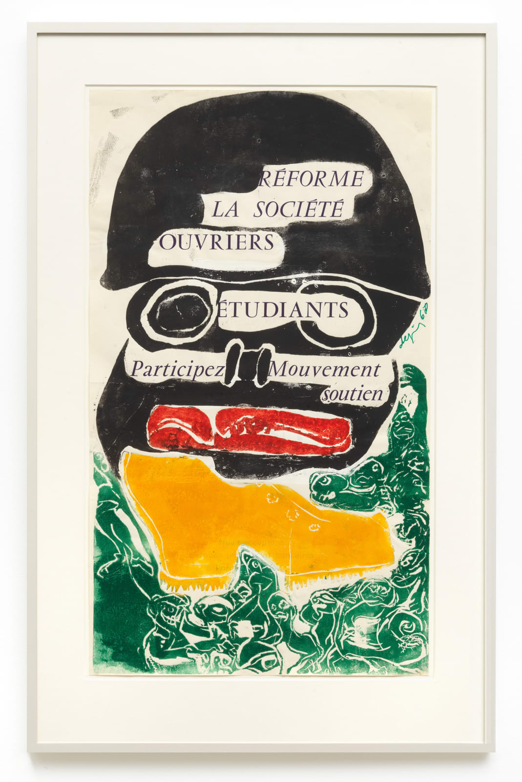 Jacqueline de Jong, Réforme la societé ouvriers étudiants, 1968