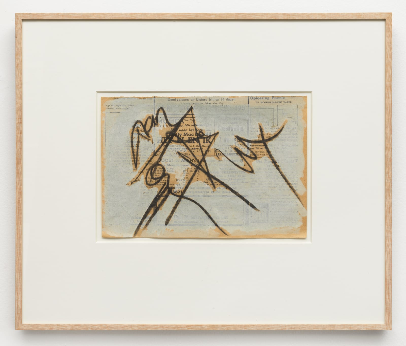 Piet Ouborg, Hoofd en teken, 1948