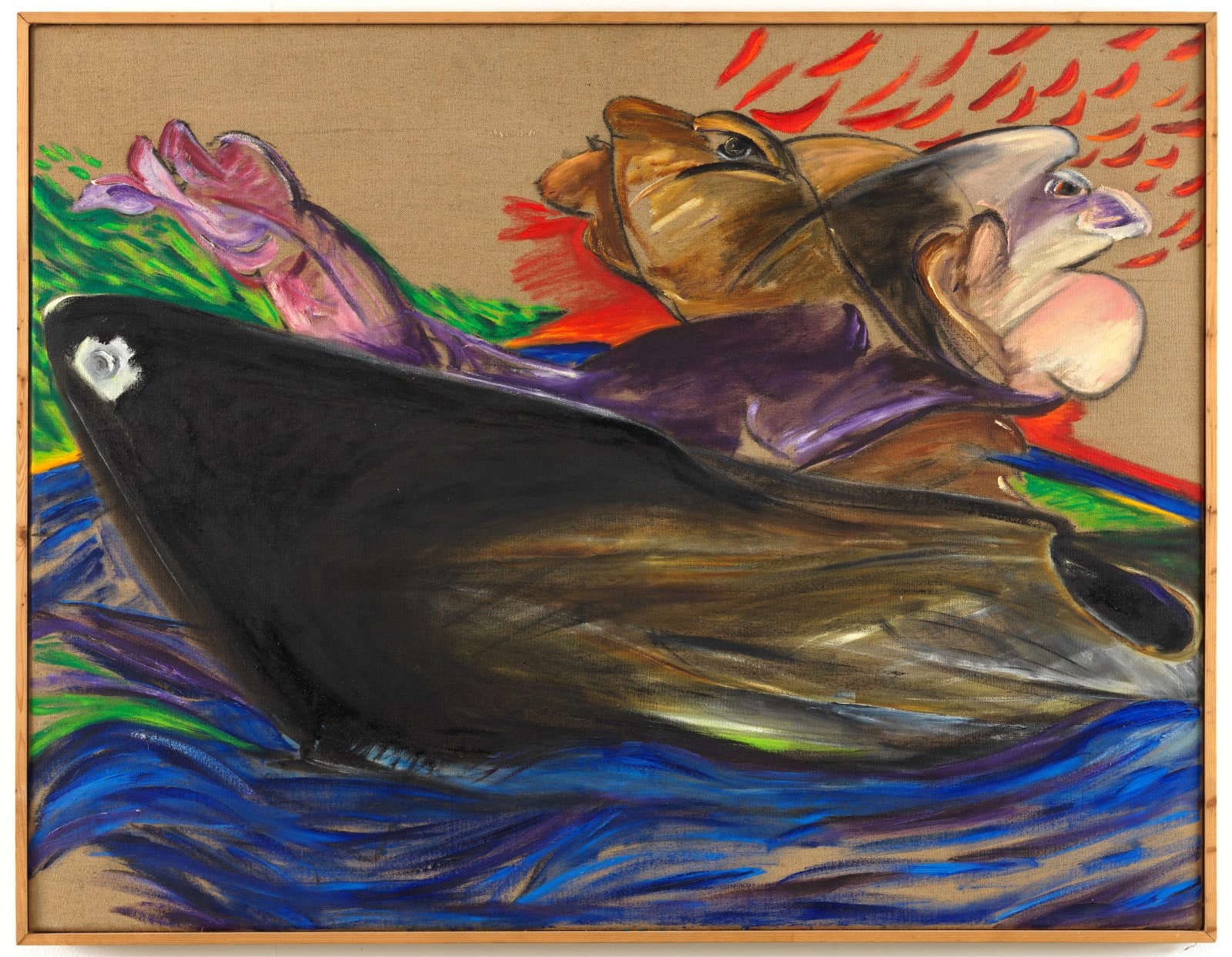 Jacqueline de Jong, Dramatic Landscape, 1988