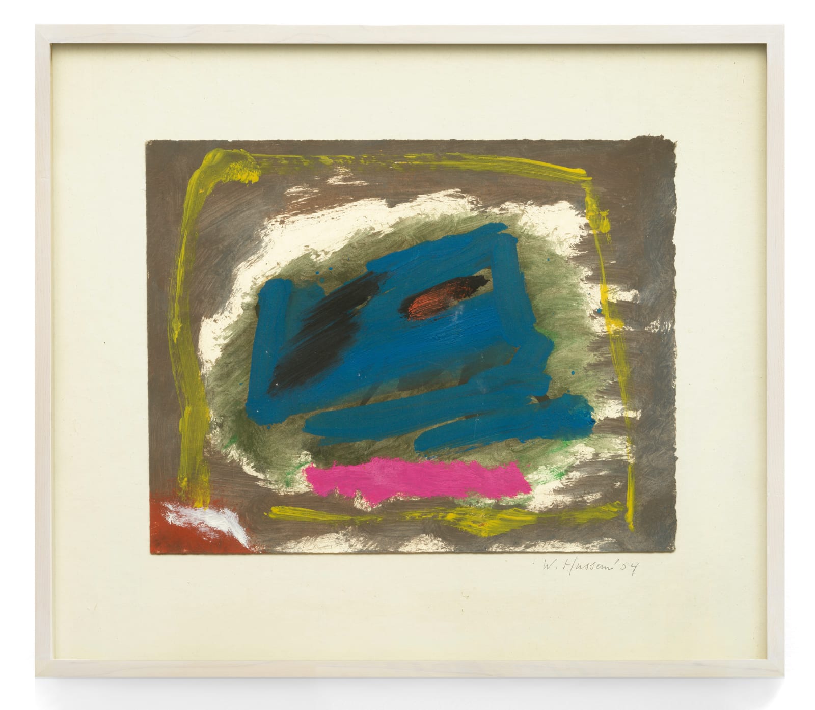 Willem Hussem, Composition, 1954