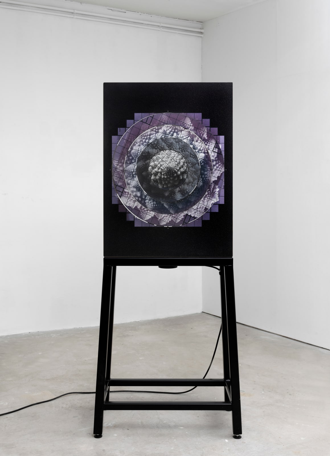 Lennart Lahuis, Astromelancholia (Dial I, Rubin Observatory / LSST camera test image #1), 2021