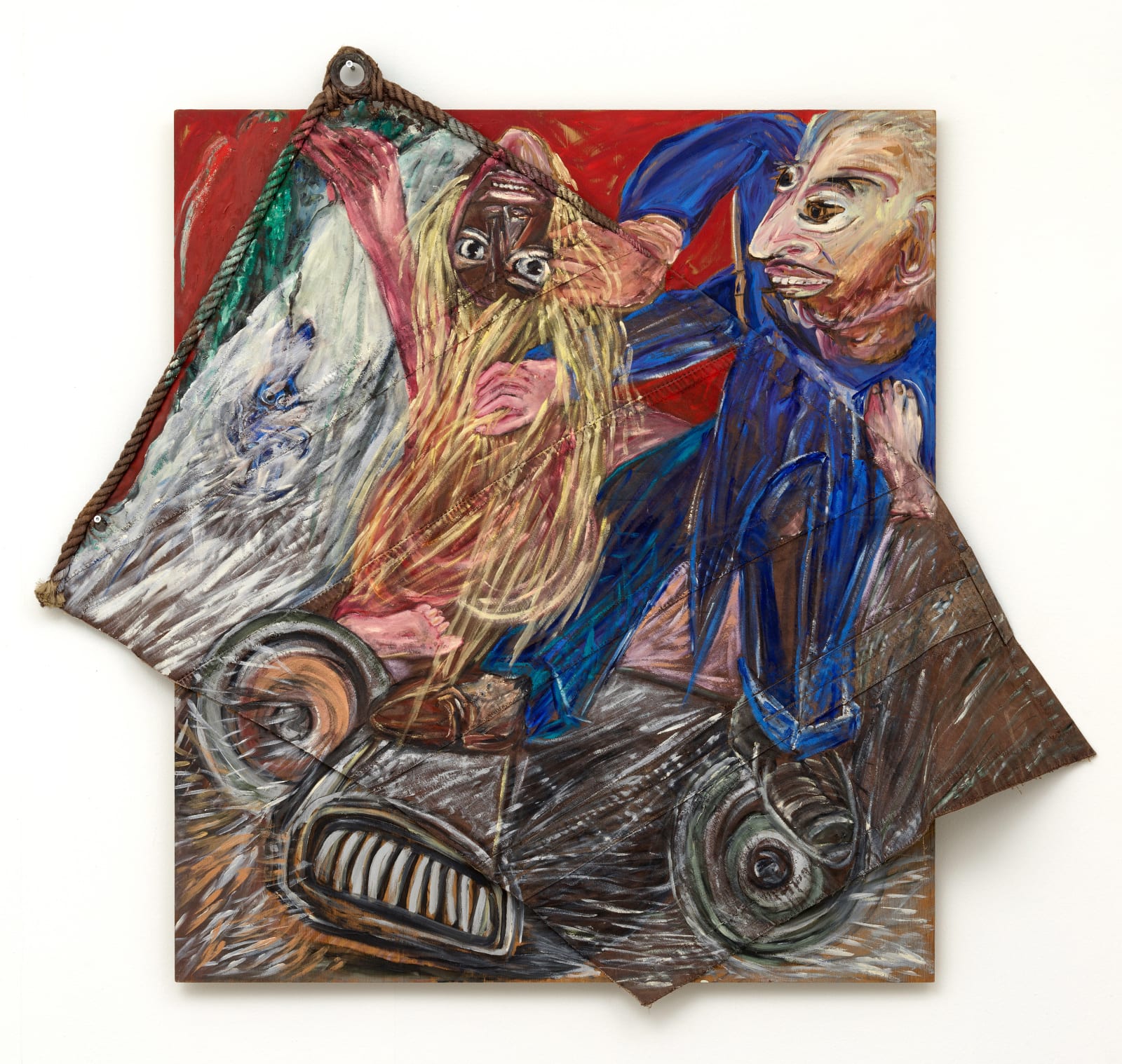 Jacqueline de Jong, Car Break, 1994