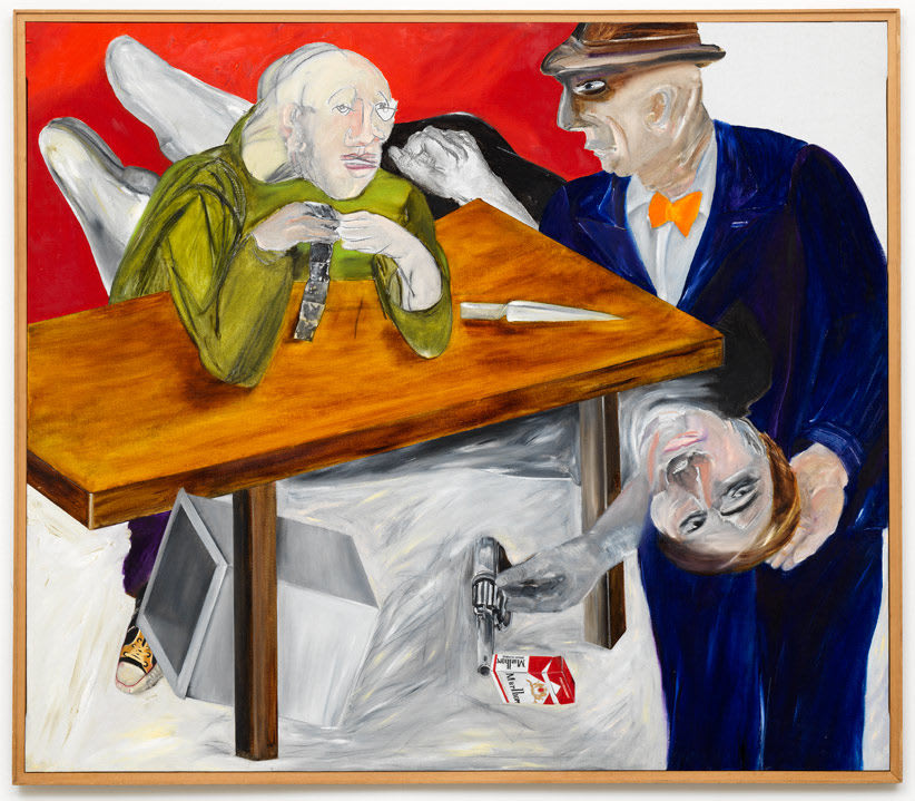 Jacqueline de Jong, Flottant devant les yeux (Série Noire), 1981