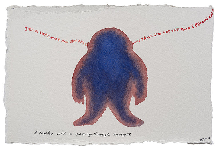 Nedko Solakov, Stories in Colour (87), 2017