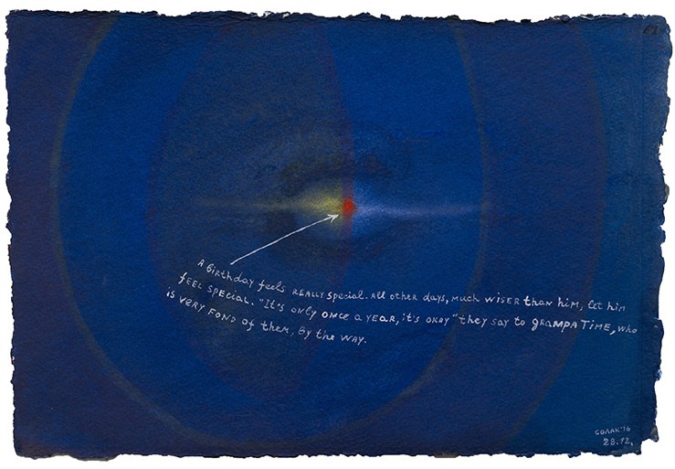 Nedko Solakov, Stories in Colour (61), 2017