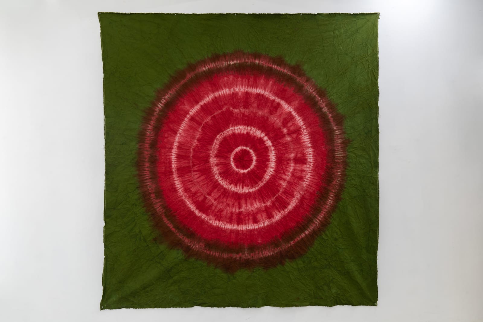 Sigalit Landau, Green, Black and Red (Flag), 2023