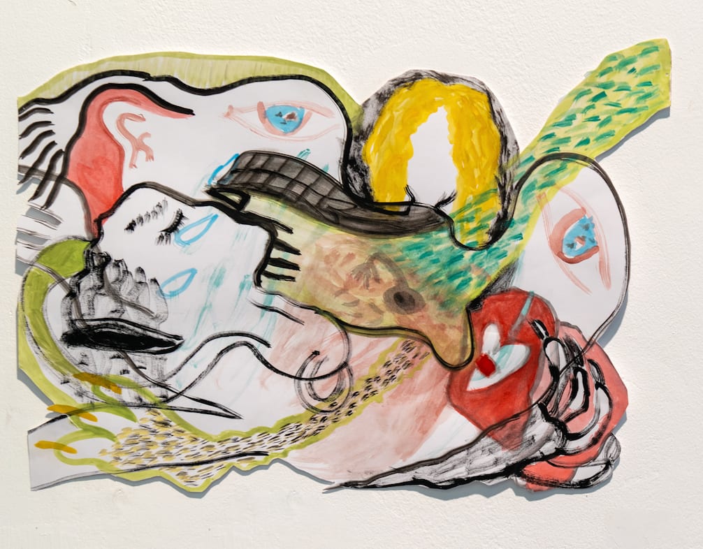 Aysha E Arar, Gentle Fall, 2023