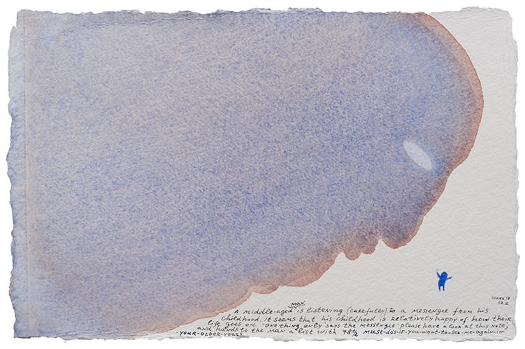 Nedko Solakov, Stories in Colour (93), 2017