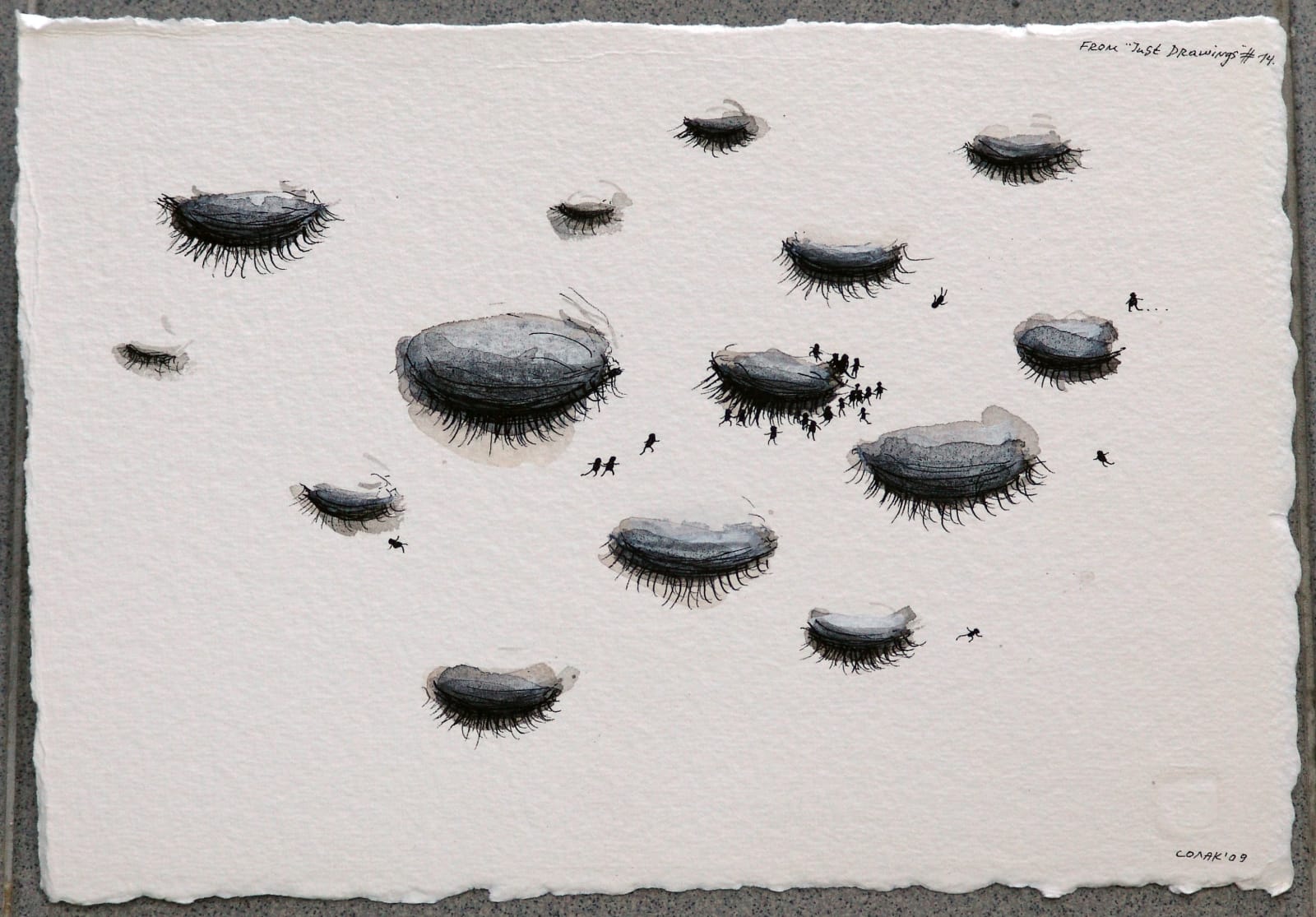 Nedko Solakov, Just Drawing #14, 2009