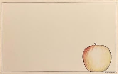 Ilya Kabakov, La pomme dans l’angle, 1973