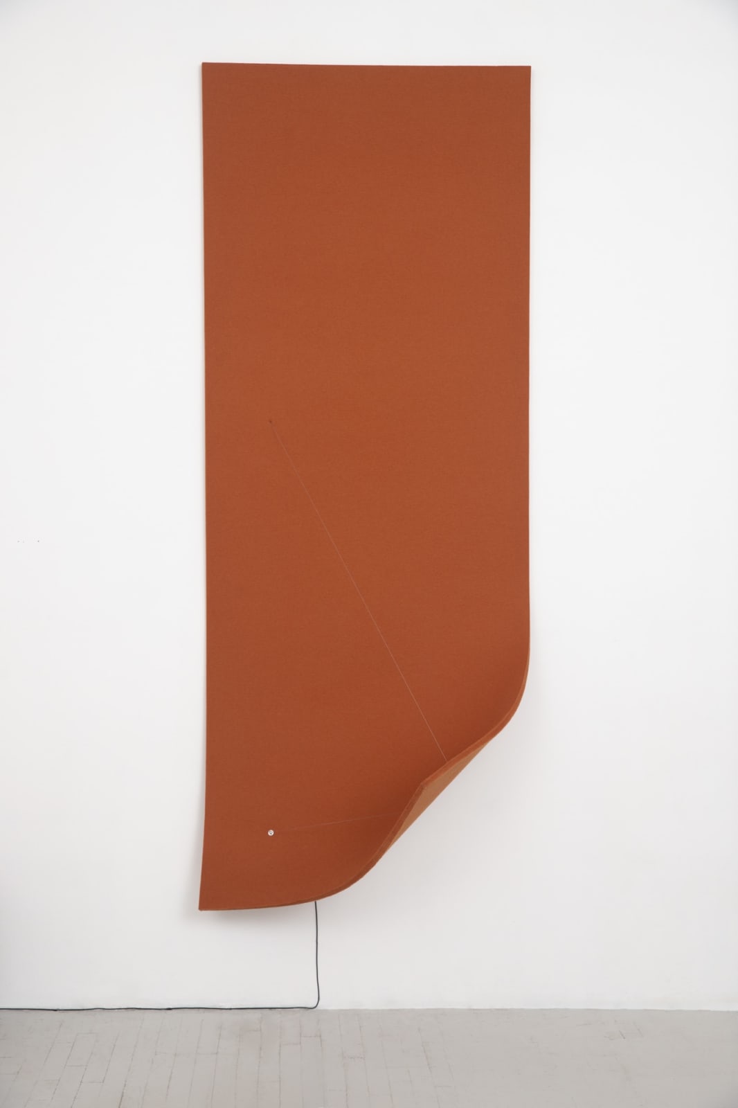 Naama Tsabar, Work on Felt (Variation 30) Copper, 2023