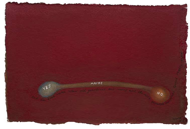 Nedko Solakov, Stories in Colour (64), 2017