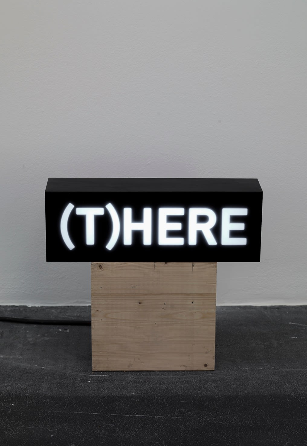 Melik Ohanian, Word(s), Series II — (T)HERE, 2014