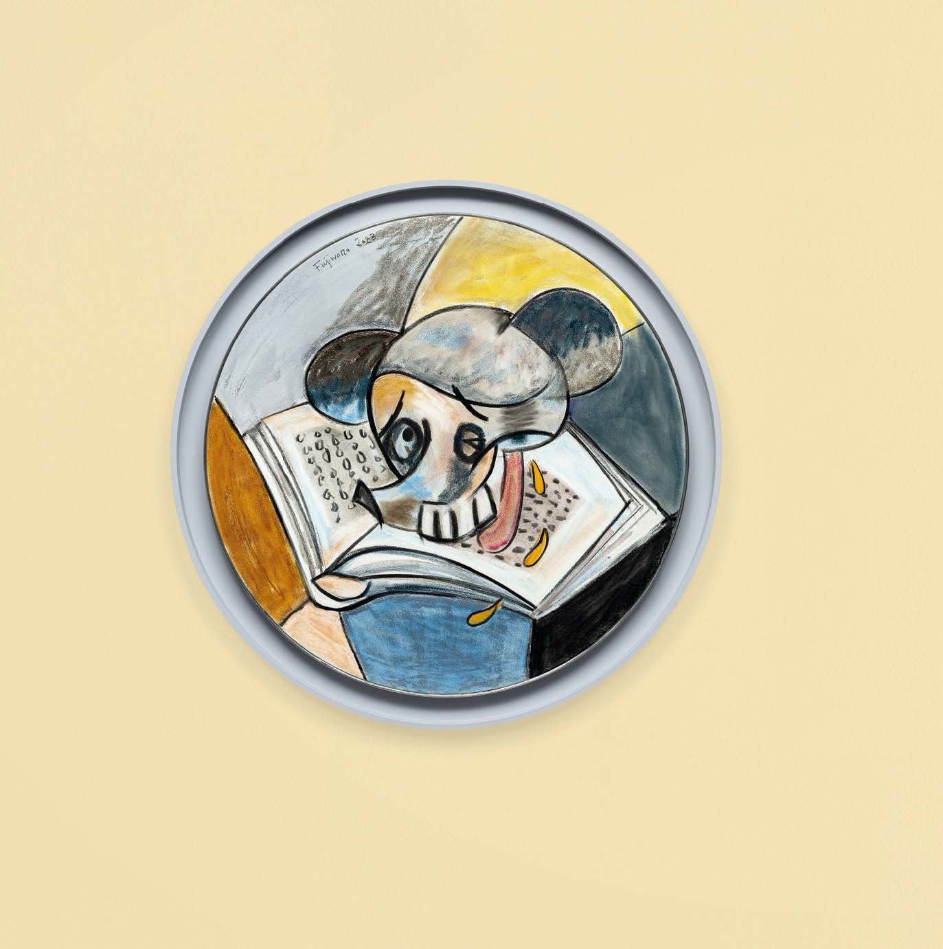 Simon Fujiwara, Who’s Memento Mori? (Book Head), 2023