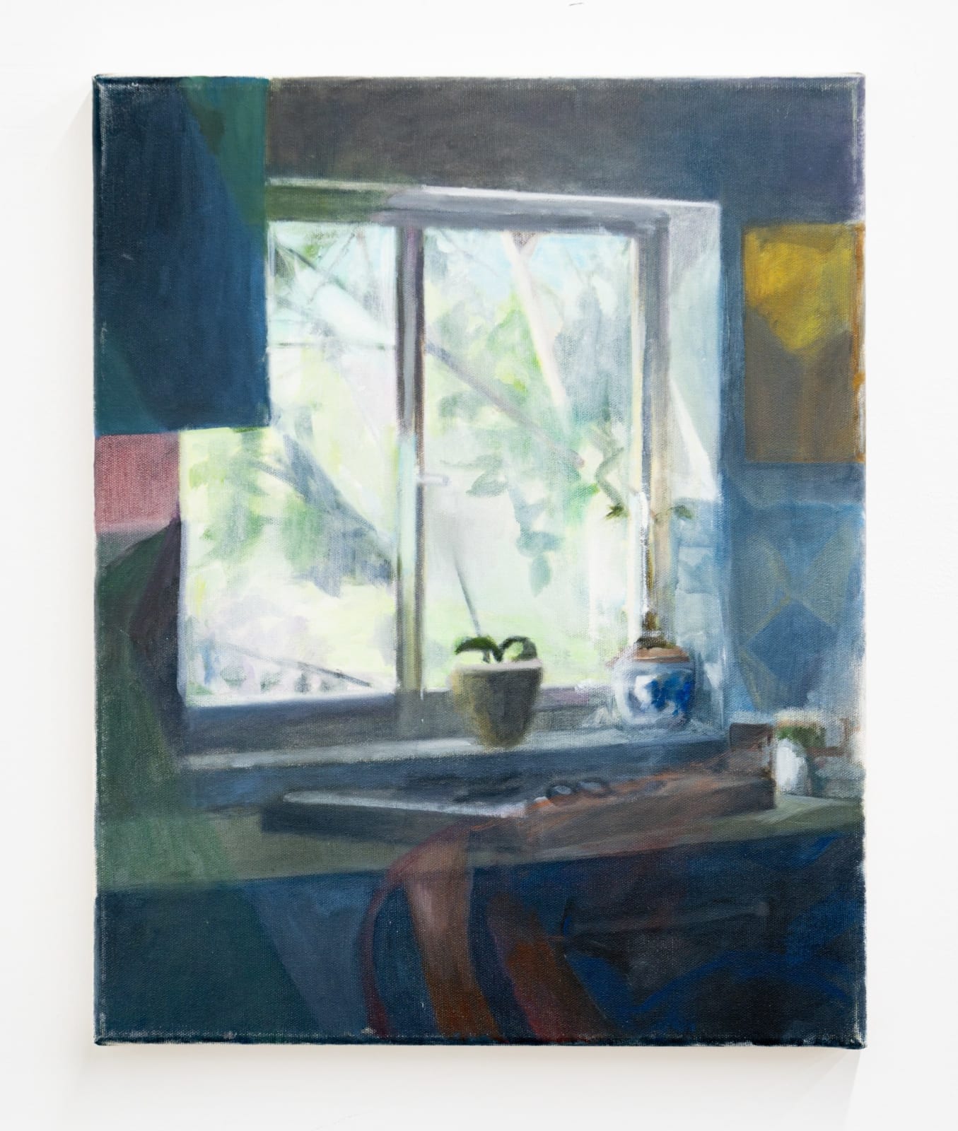 Vered Nachmani, Kitchen Window reflected in the painting, 2022