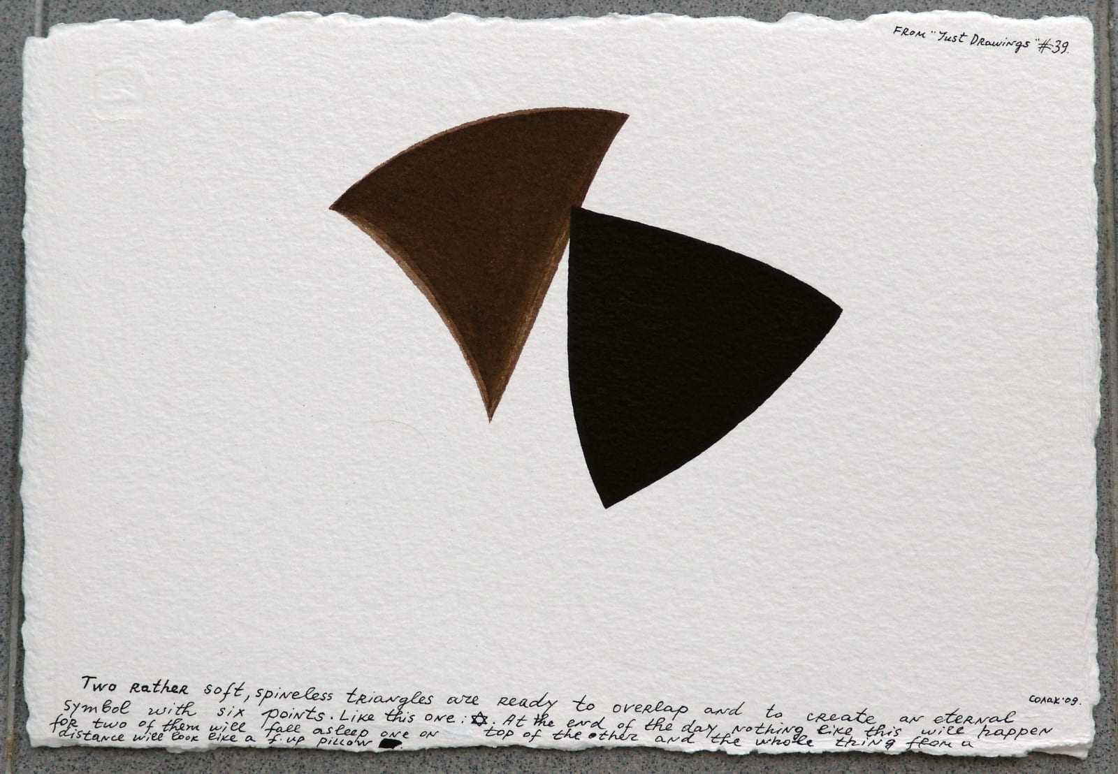 Nedko Solakov, Just Drawing #39, 2009