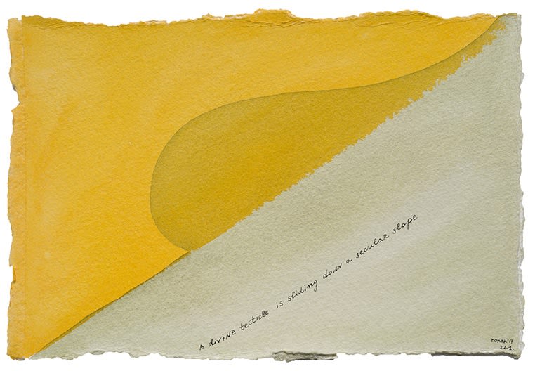 Nedko Solakov, Stories in Colour (100), 2017