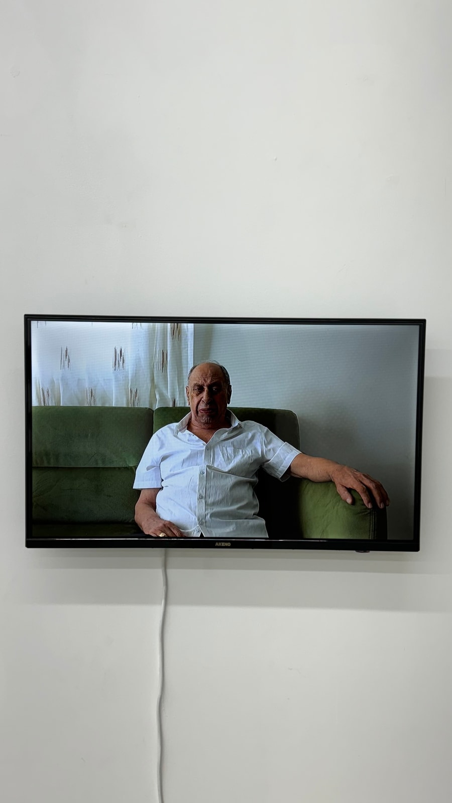 Elham Rokni, The crying man, 2024