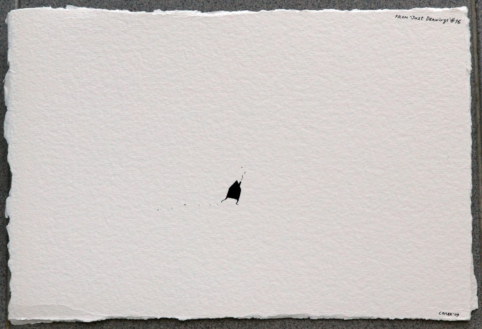 Nedko Solakov, Just Drawing #16, 2009