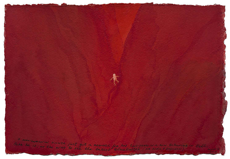 Nedko Solakov, Stories in Colour (98), 2017