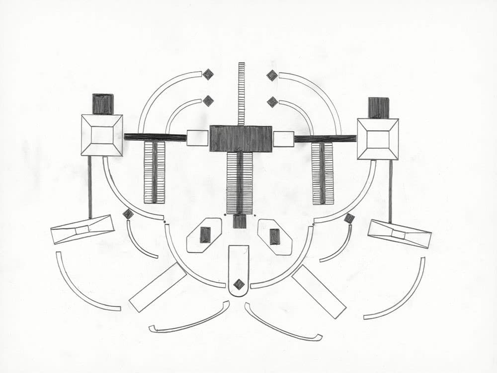 Nelly Agassi, Drawing no. 9, 2014