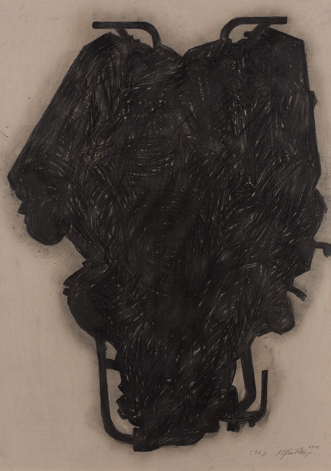 Miroslaw Balka, T 34 D, 2013