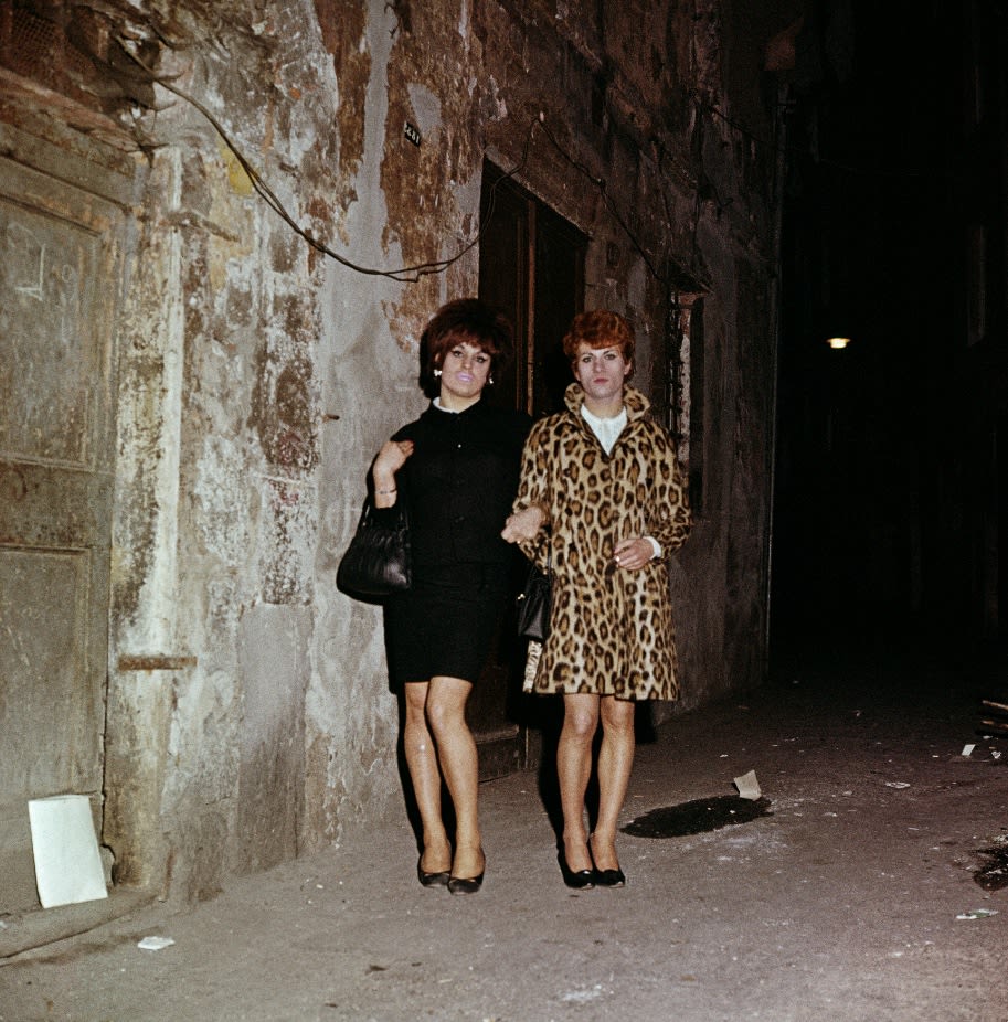 Lisetta Carmi, i travestiti, 1965-1967