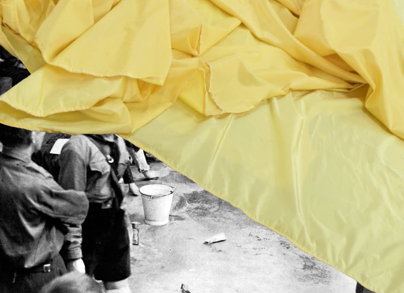 Gustav Metzger, Historic Photographs: To Crawl Into - Anschluss, Vienna, March 1938, 1996-2020