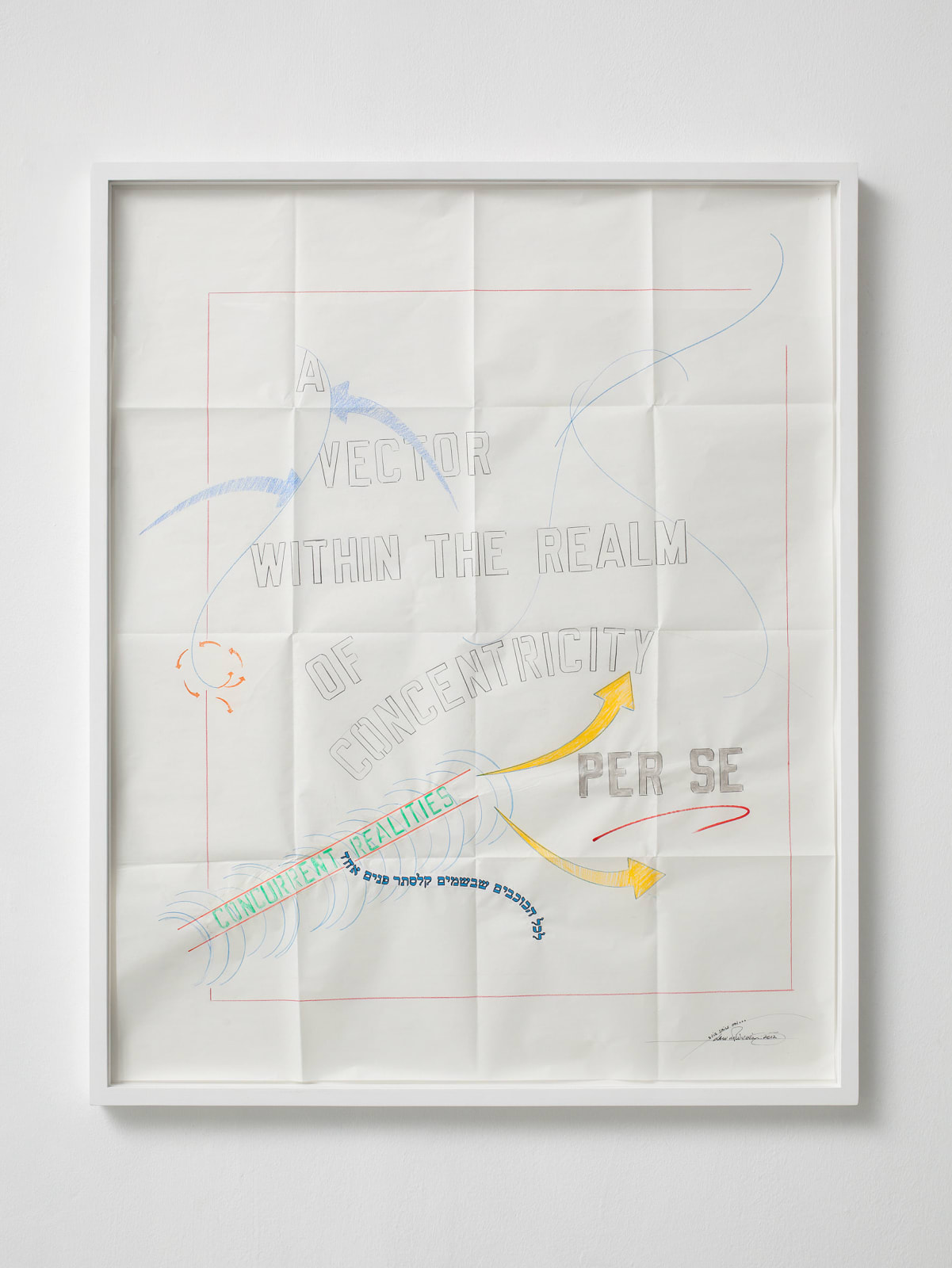 Lawrence Weiner, Untitled, 2012