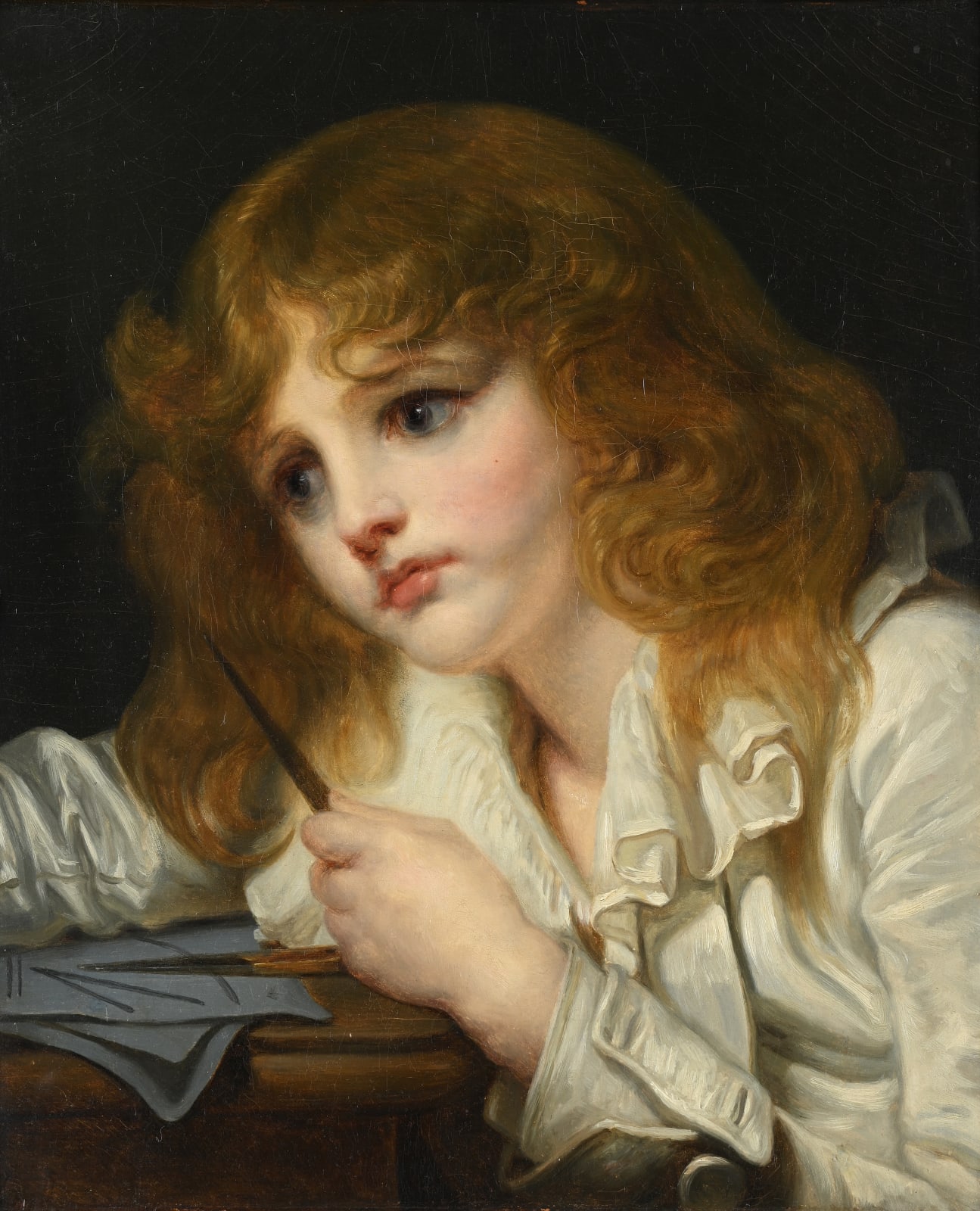 Jean Baptiste Greuze, The Young Mathematician