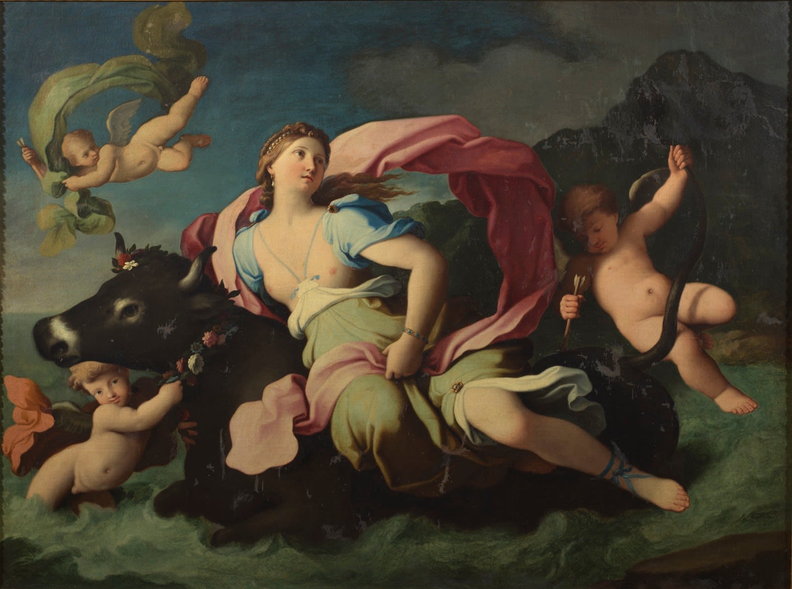 Giovanni Domenico Cerrini, The rape of Europa