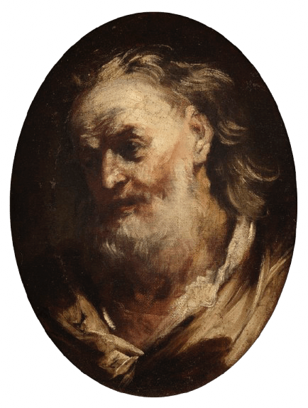 Giuseppe Maria Crespi, Study of Heads / Old Man with Turban