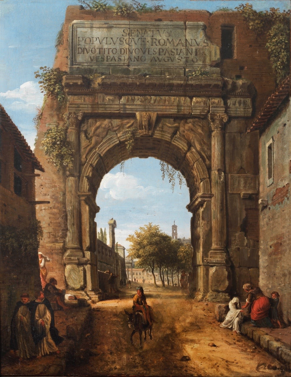 Gaspar van Wittel, Arch of Titus