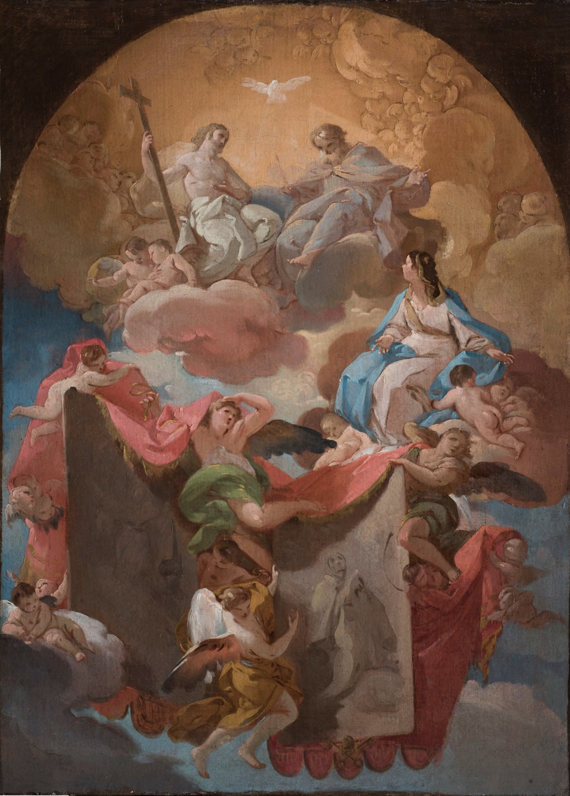 Corrado Giaquinto, Trinity and Sacred Diptych