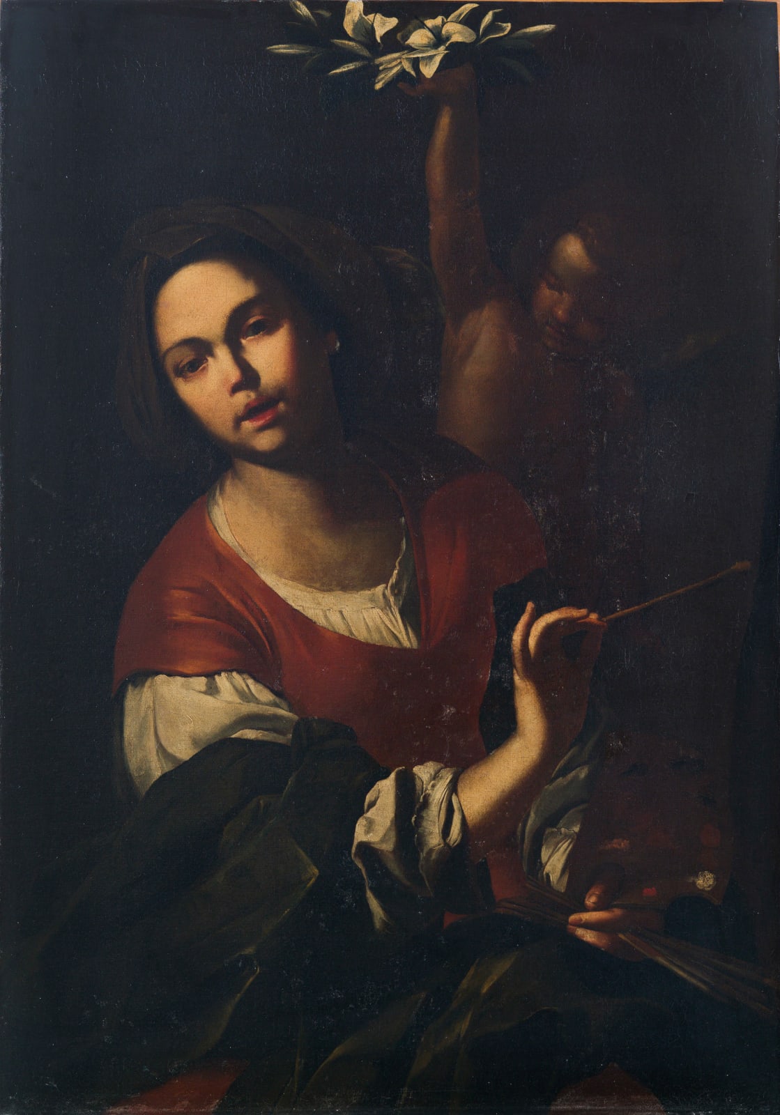 Bernardo Cavallino, Allegory of Painting