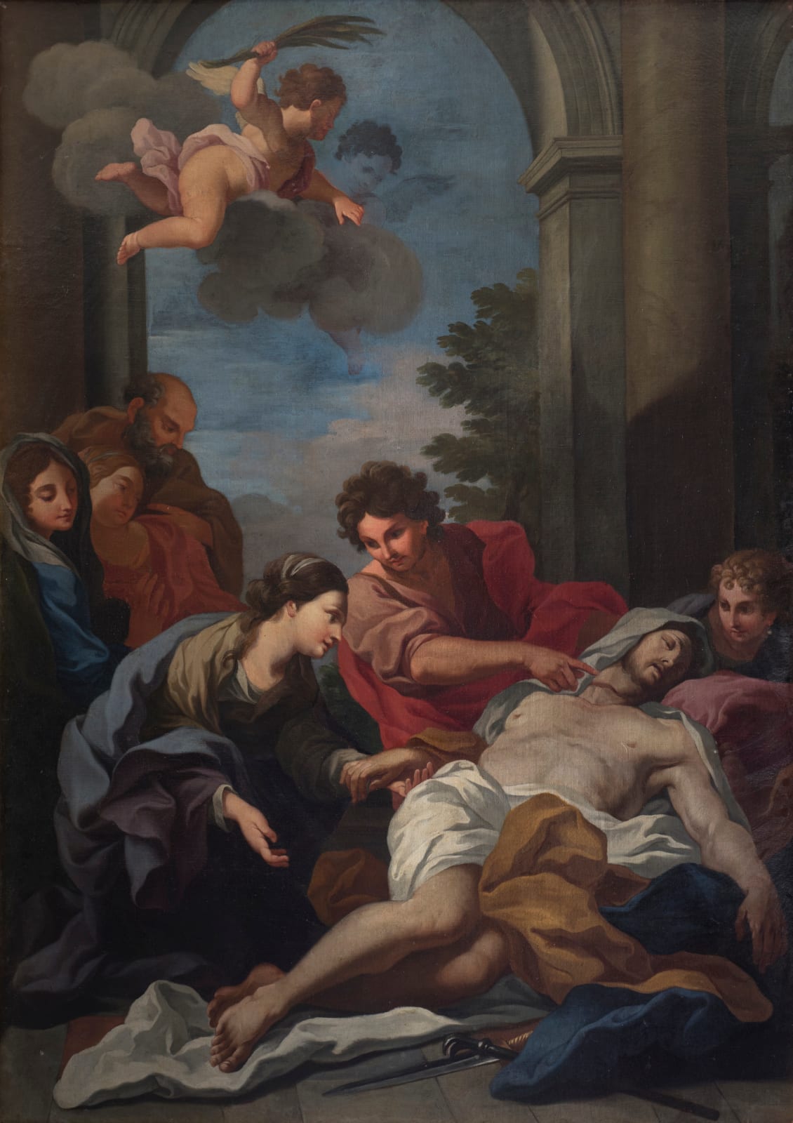 Giacinto Gimignani, RITROVAMENTO DEL CORPO DI SANT'ADRIANO O DI SAN MARCO