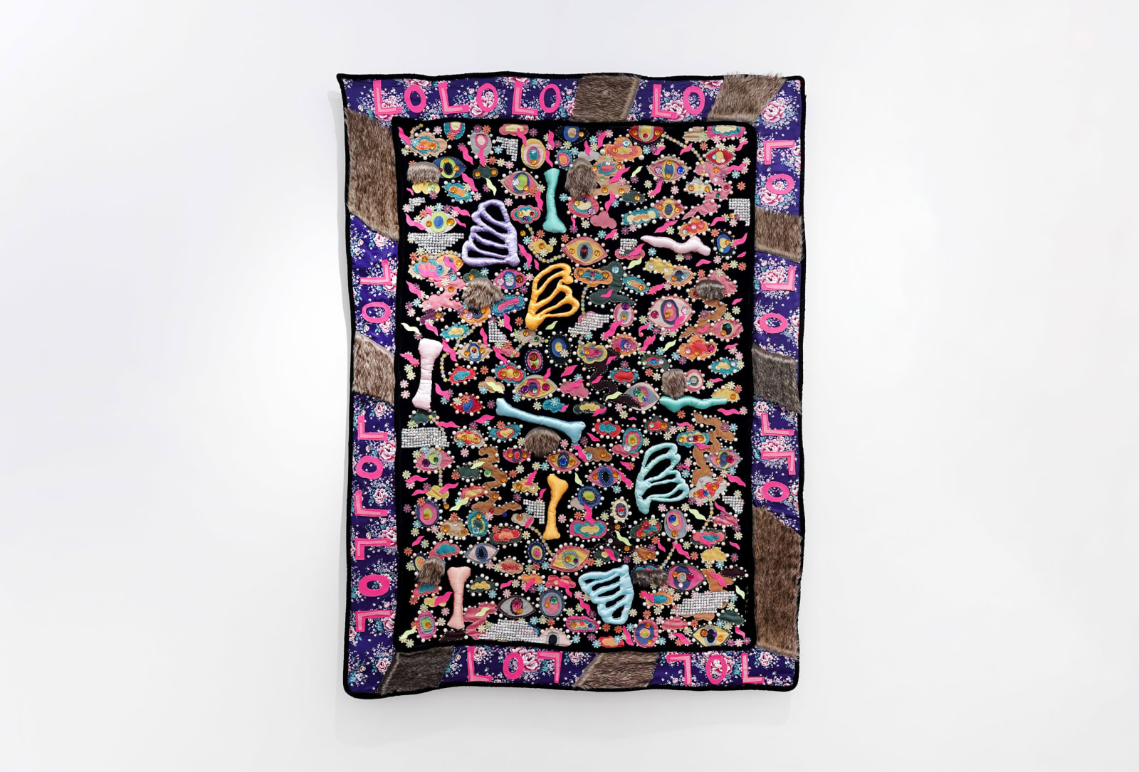 張碩尹 Chang TingTong, 花叢深處腐朽久遠的遺骸 In the depths of The Flower Bushes, the Decaying Ancient Remains, 2024