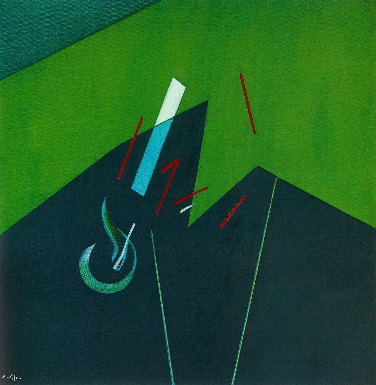 霍剛 Ho Kan, 無題 89 Untitled 89, 1989