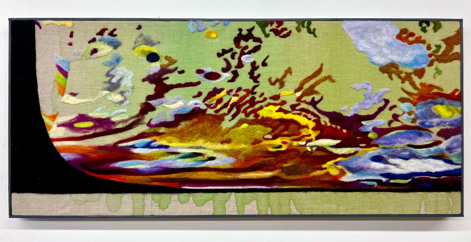 Pauline Shaw, Green Deluge, 2025