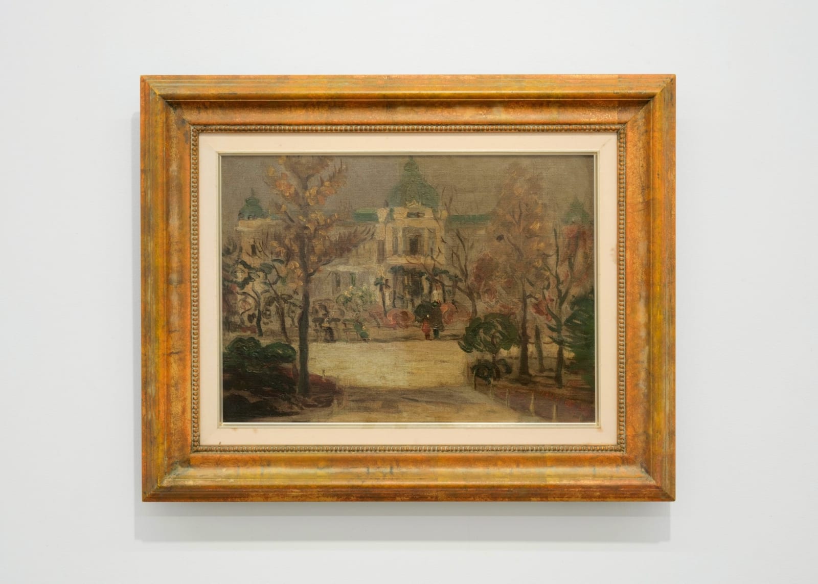 陳澄波 Chen Cheng-Po, 秋之博物館 Museum in Autumn, 1926