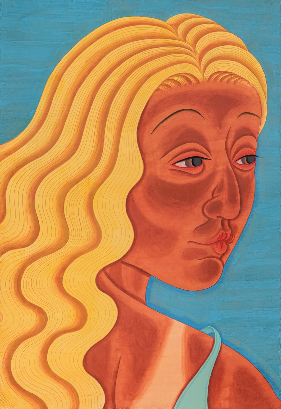 曾建穎 Tseng ChienYing, 日光維納斯 Tanning Venus, 2024
