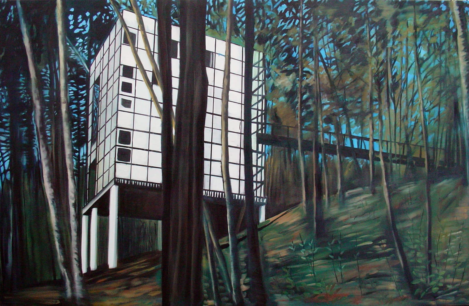 Eamon O'Kane, Ideal Studio (After Helmut Jahn), 2004