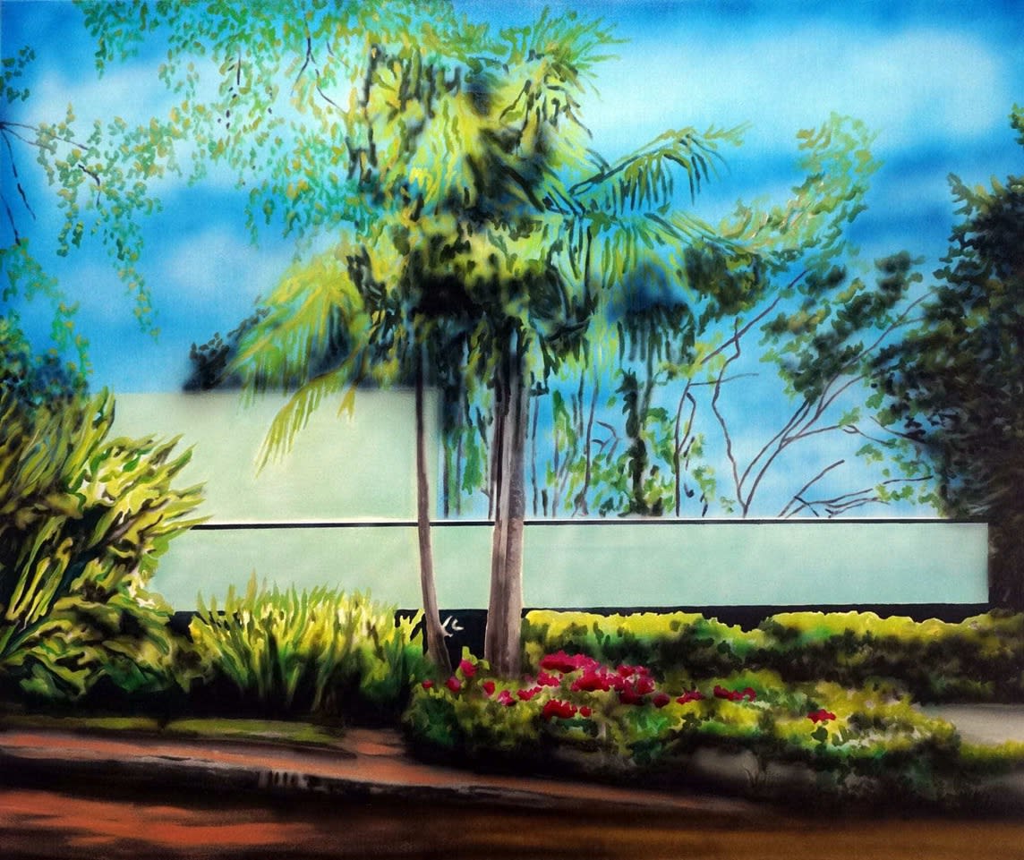Eamon O'Kane, Soriano House With Palm Trees, 2019