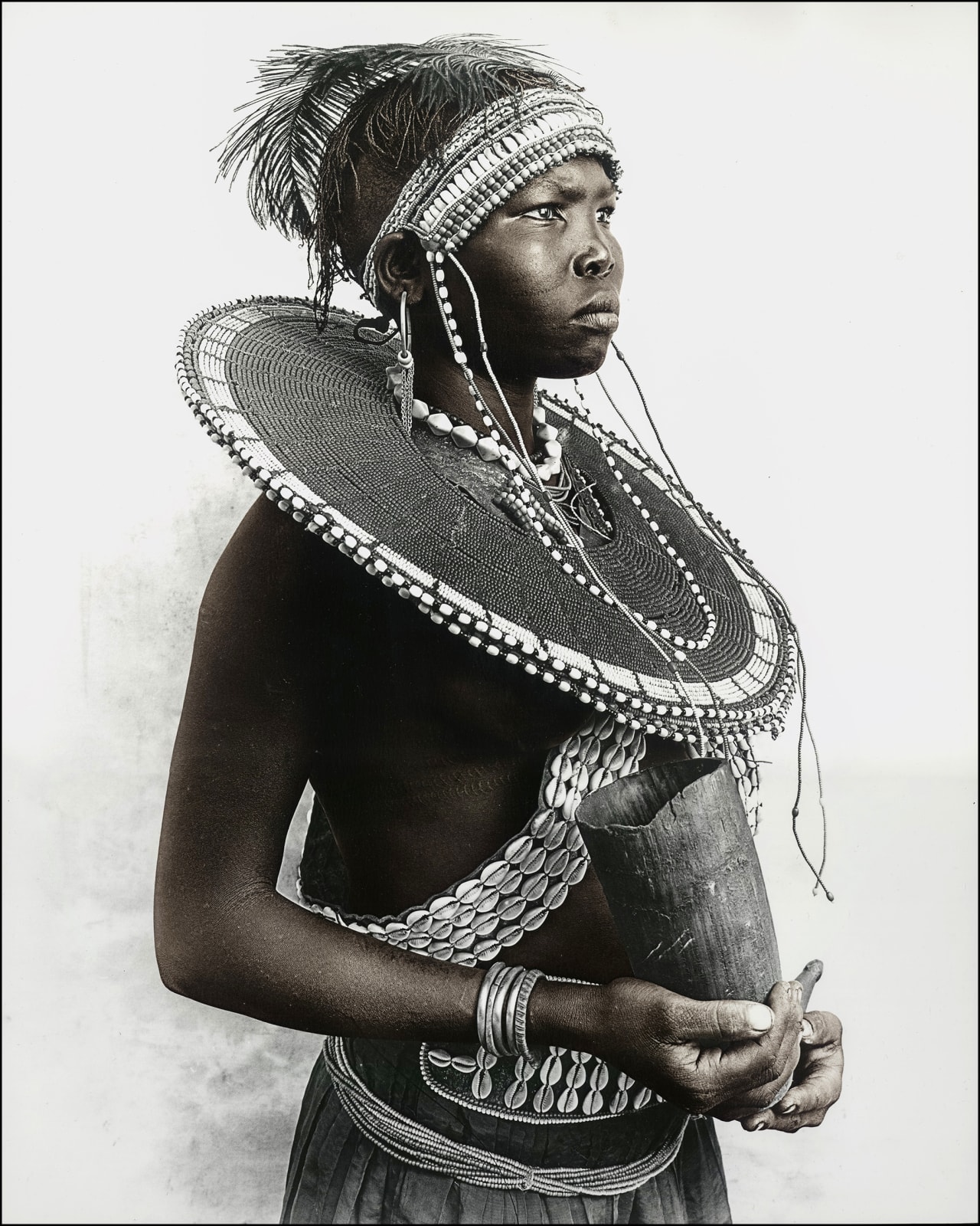 Jan C. Schlegel, Girl of the Pokot Tribe, Kenya, 2017